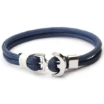 Armband Anker navy.