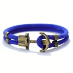 Armband Anker blau